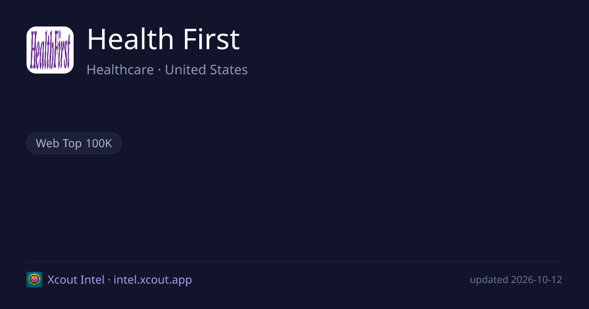 Health First — share card preview
