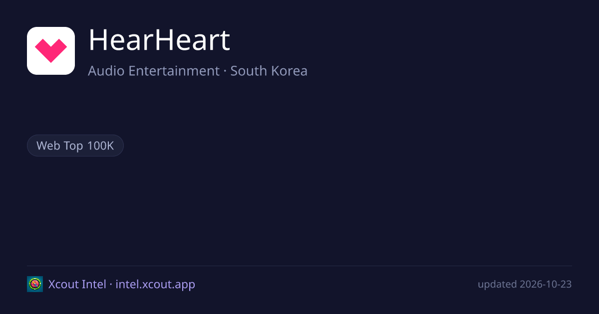 HearHeart — share card preview