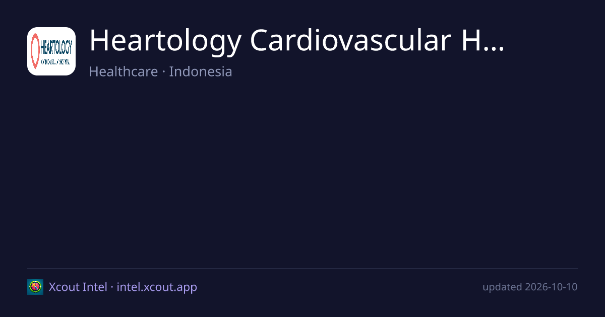 Heartology Cardiovascular Hospital — share card preview
