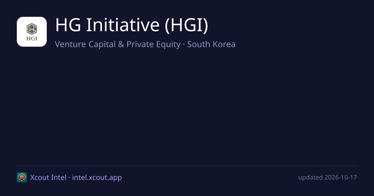 HG Initiative (HGI) — share card preview