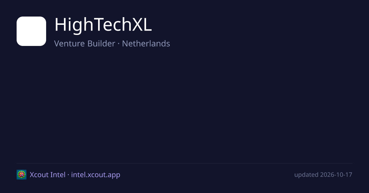 HighTechXL — share card preview