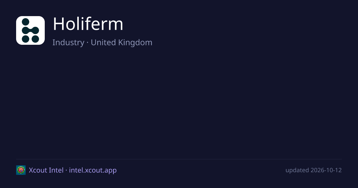 Holiferm — share card preview