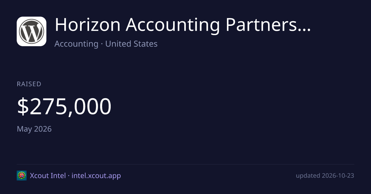 Horizon Accounting Partners LLC — share card preview