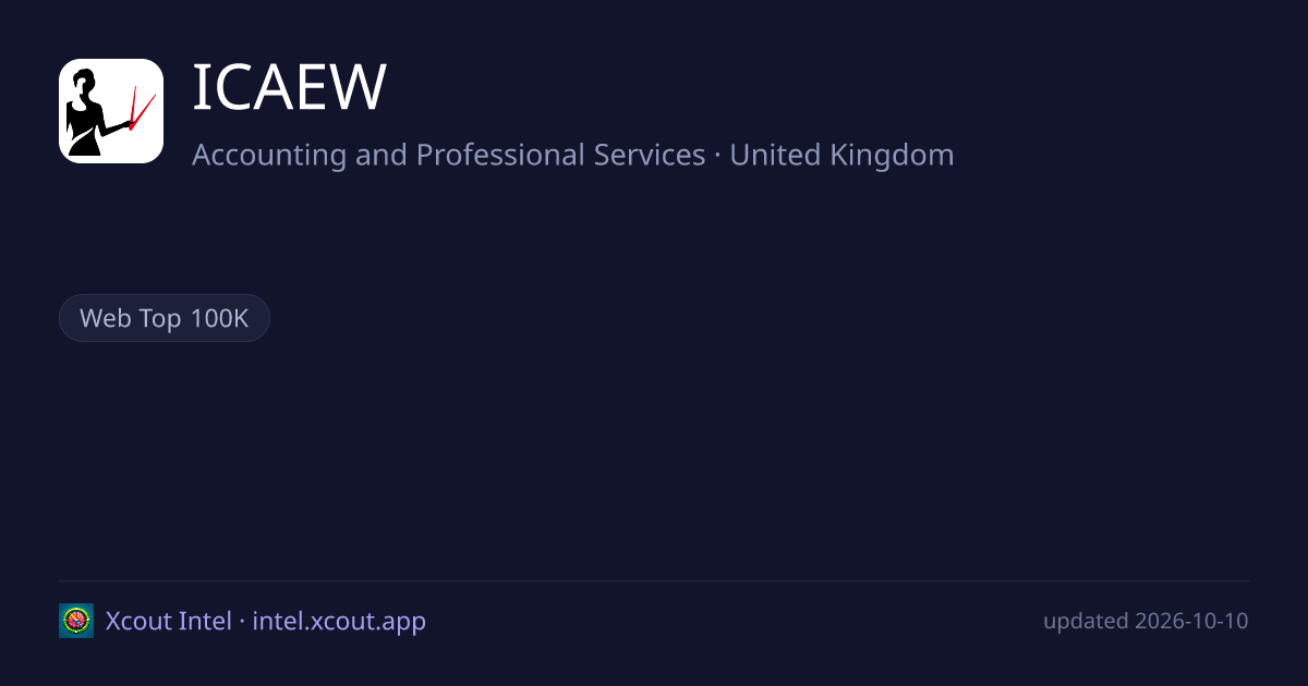 ICAEW — share card preview