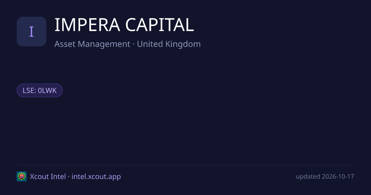IMPERA CAPITAL — share card preview