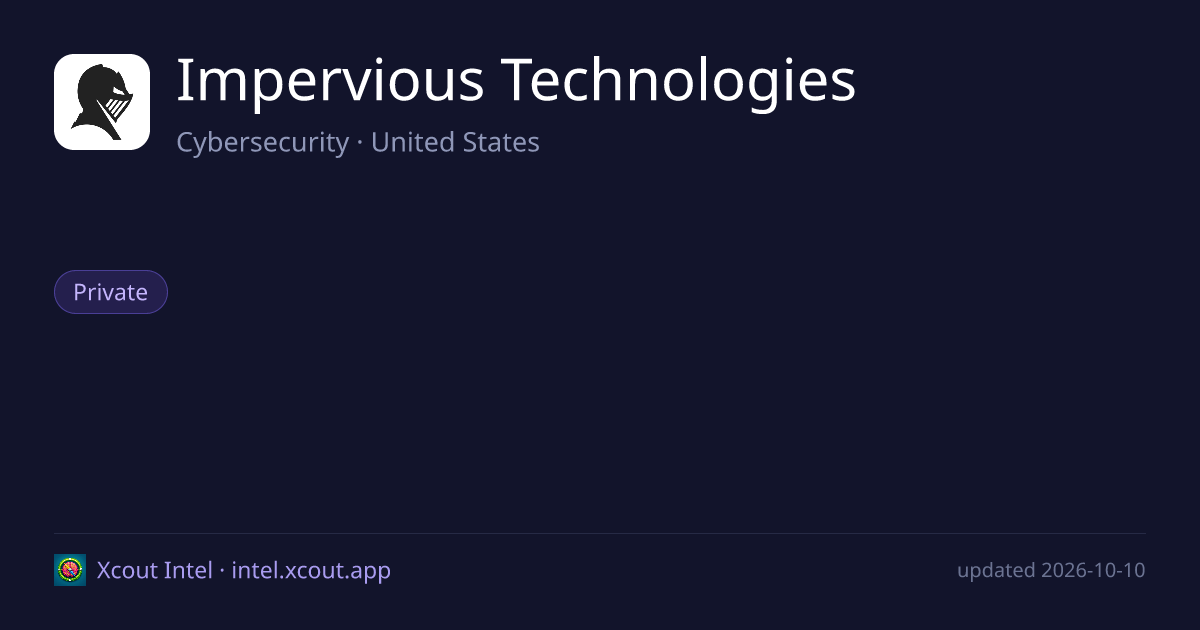 Impervious Technologies — share card preview