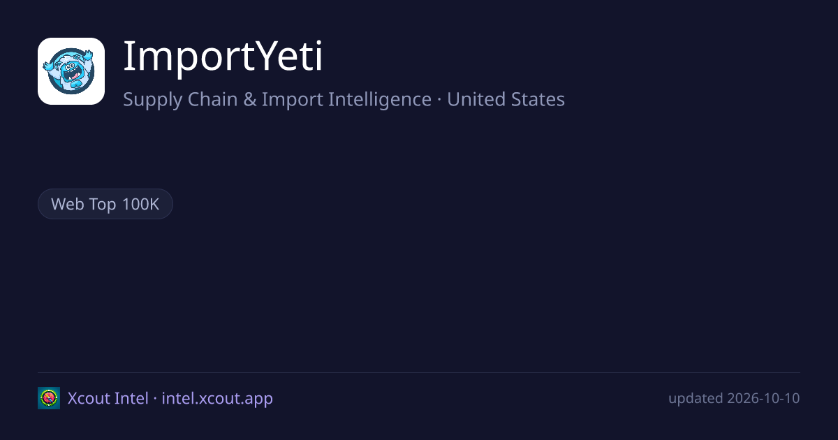 ImportYeti — share card preview