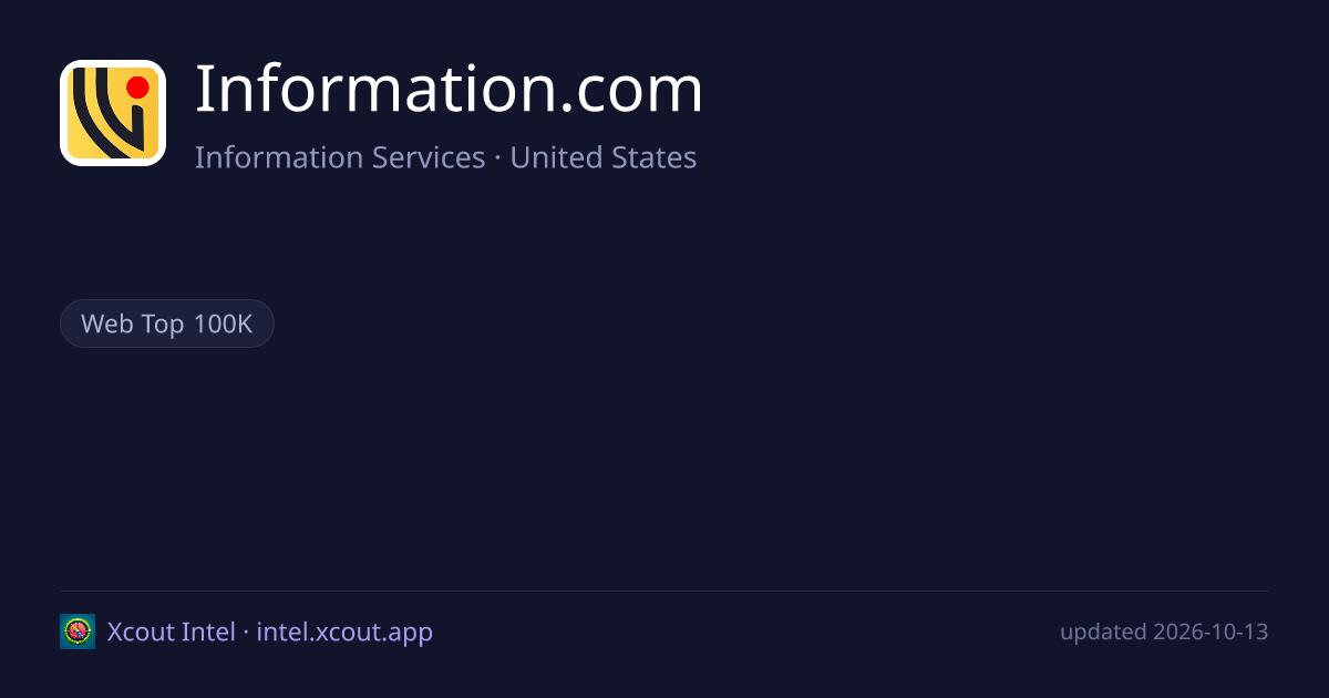Information.com — share card preview