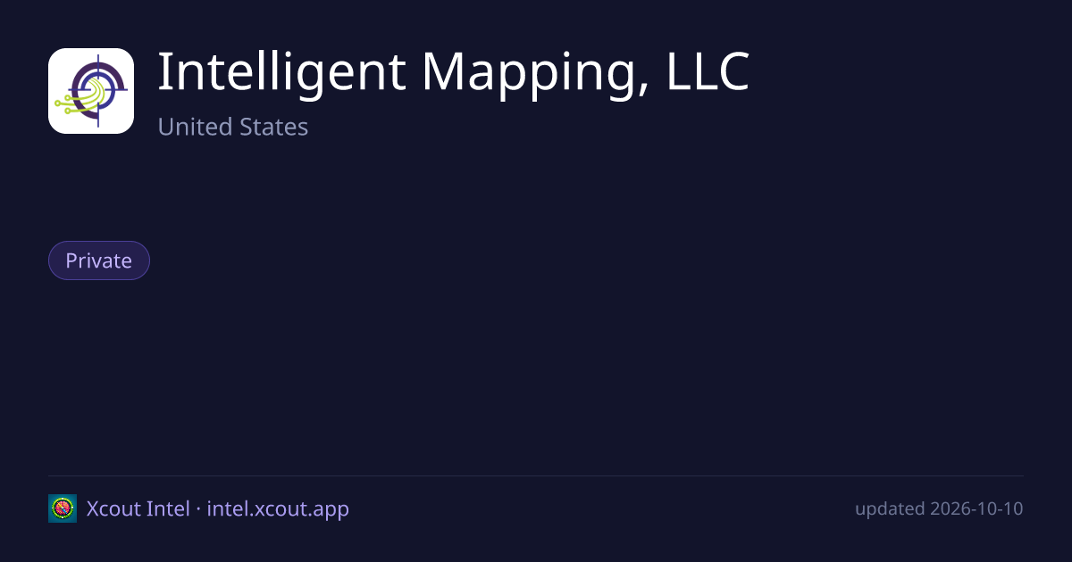 Intelligent Mapping, LLC — share card preview