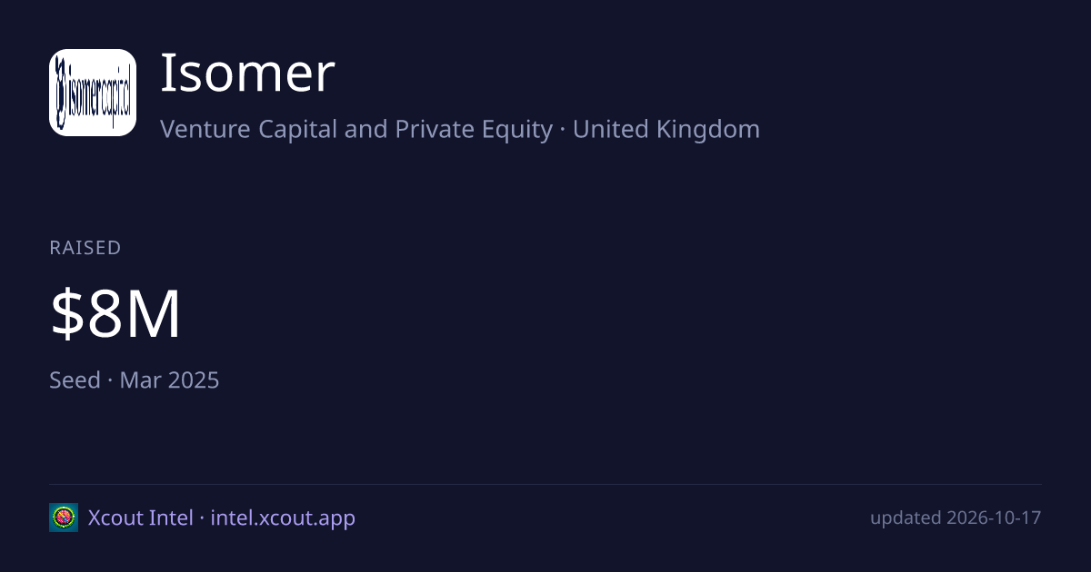 Isomer — share card preview