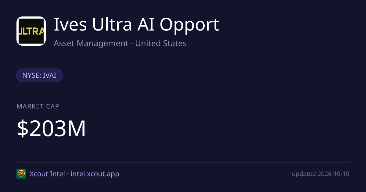 Ives Ultra AI Opport — share card preview