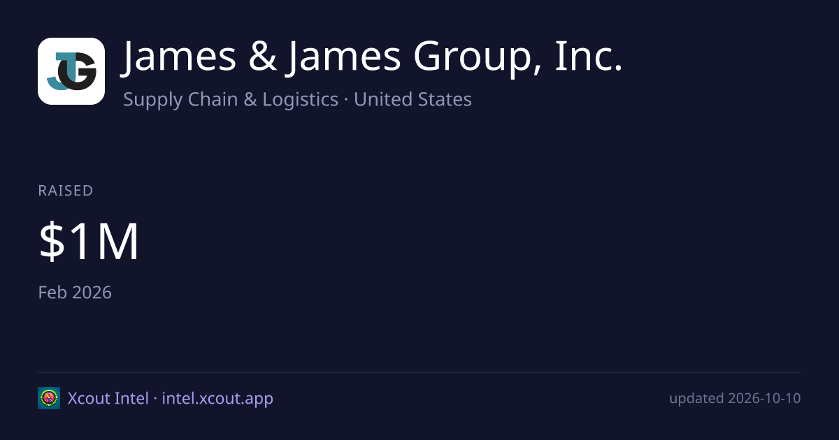 James & James Group, Inc. — share card preview