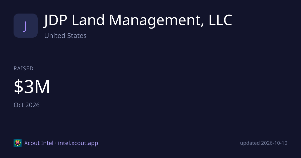 JDP Land Management, LLC — share card preview