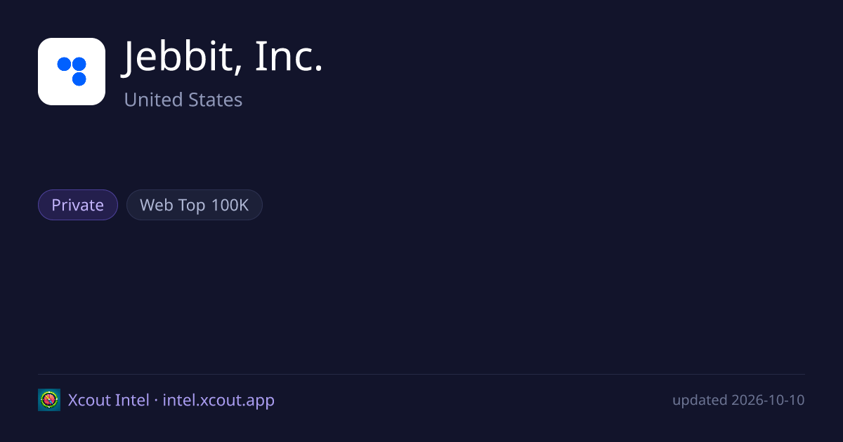 Jebbit, Inc. — share card preview