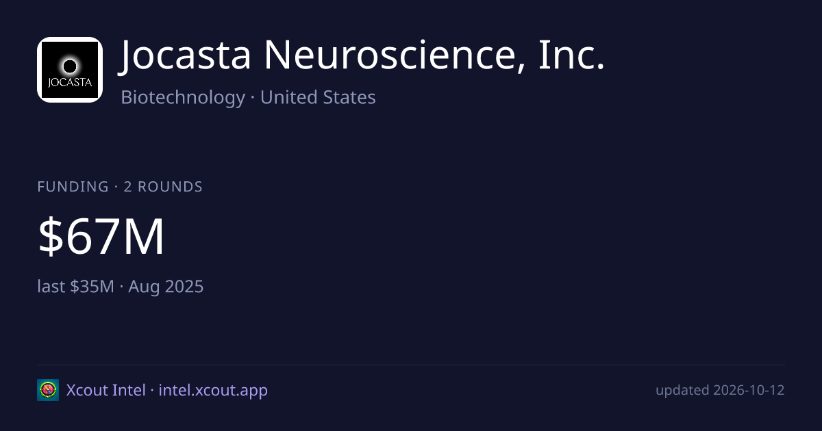 Jocasta Neuroscience, Inc. — share card preview