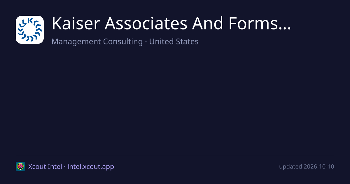 Kaiser Associates And Forms New — share card preview
