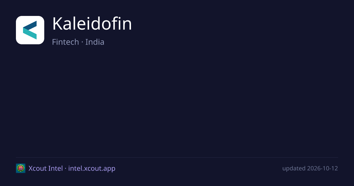 Kaleidofin — share card preview
