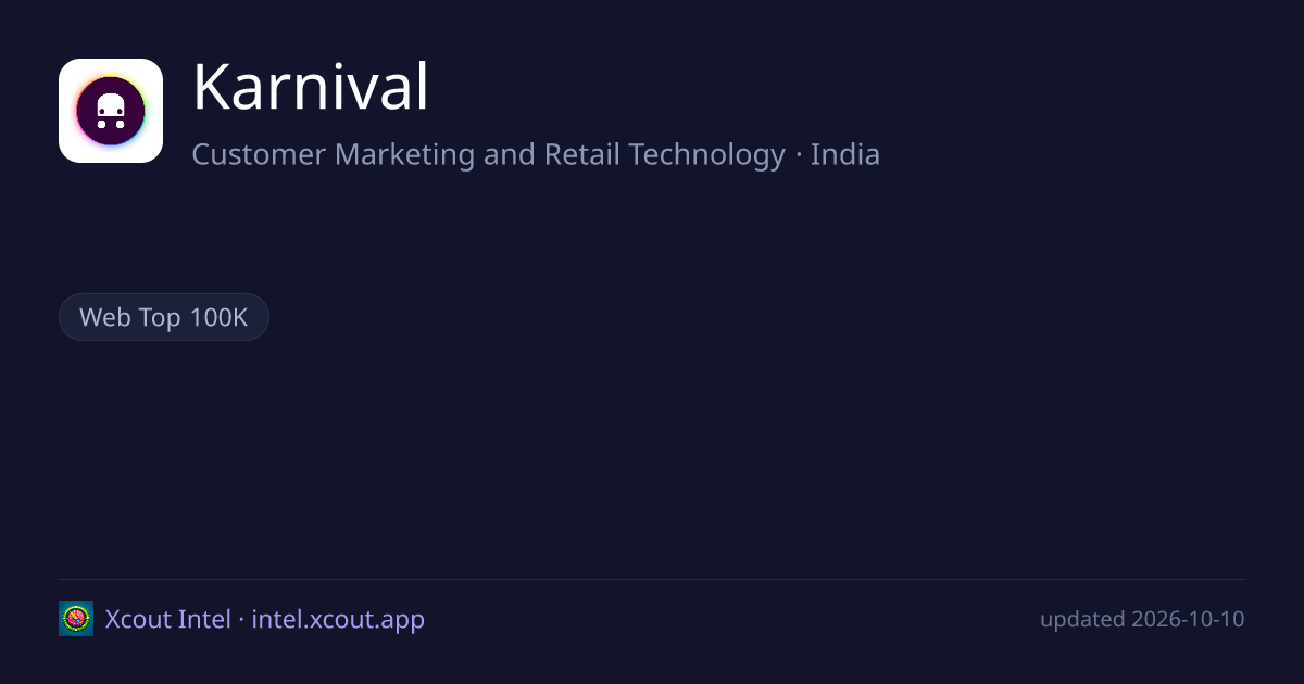 Karnival — share card preview