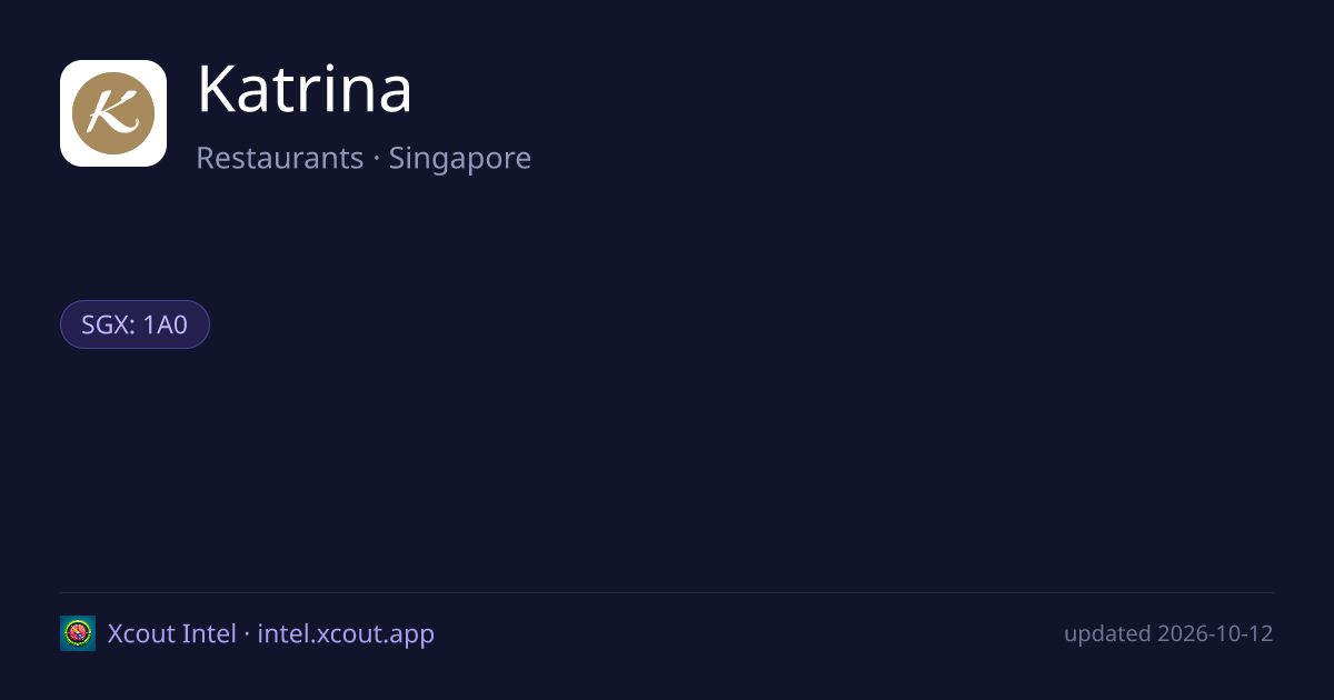 Katrina — share card preview