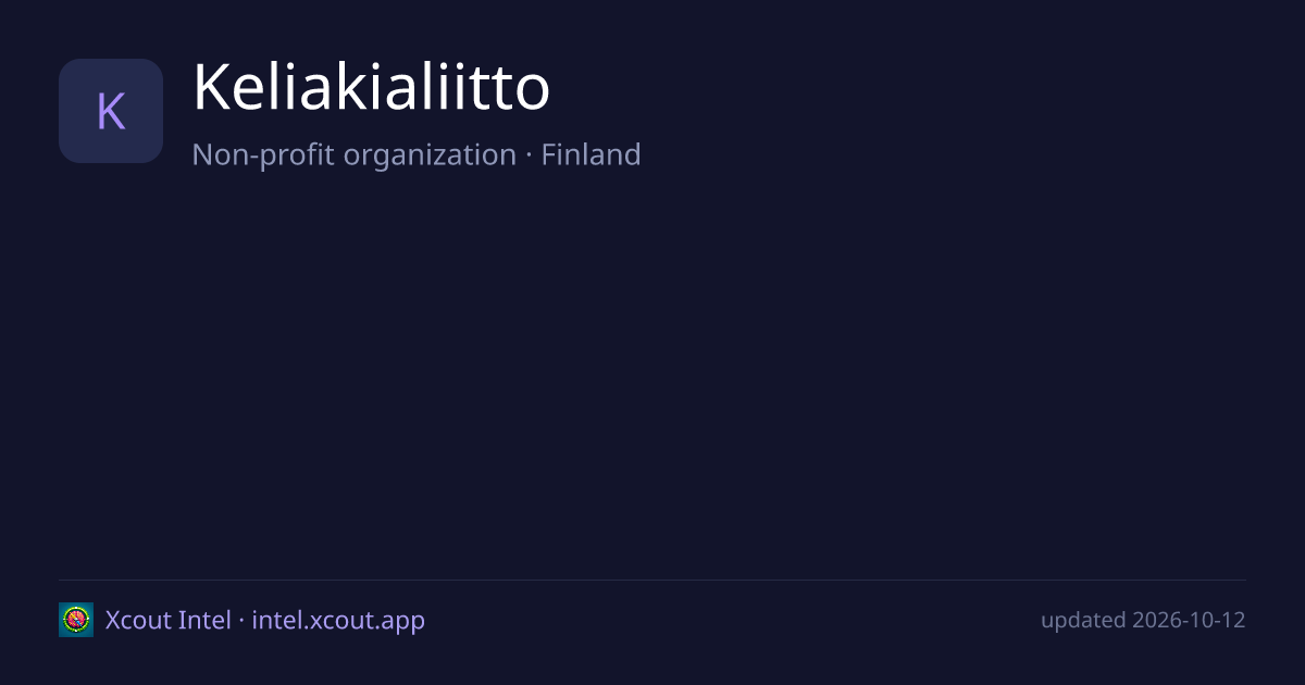 Keliakialiitto — share card preview
