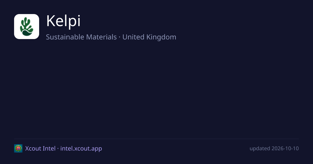 Kelpi — share card preview