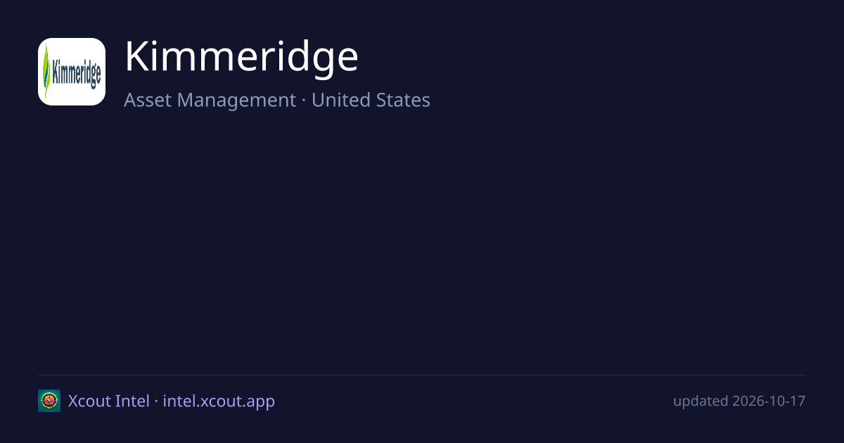 Kimmeridge — share card preview