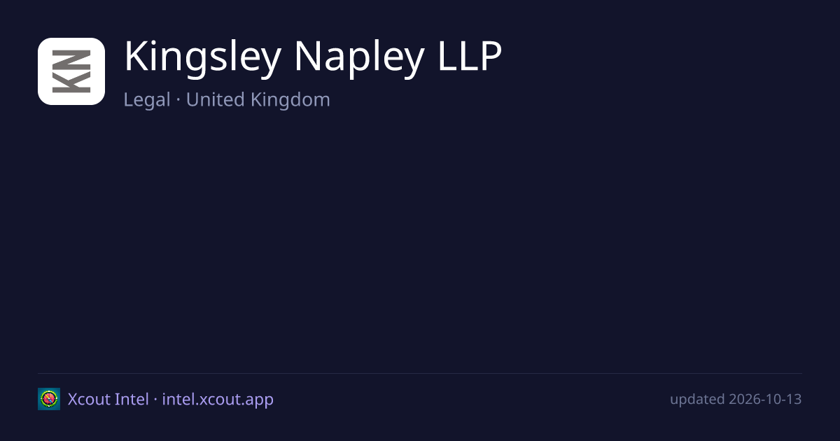 Kingsley Napley LLP — share card preview