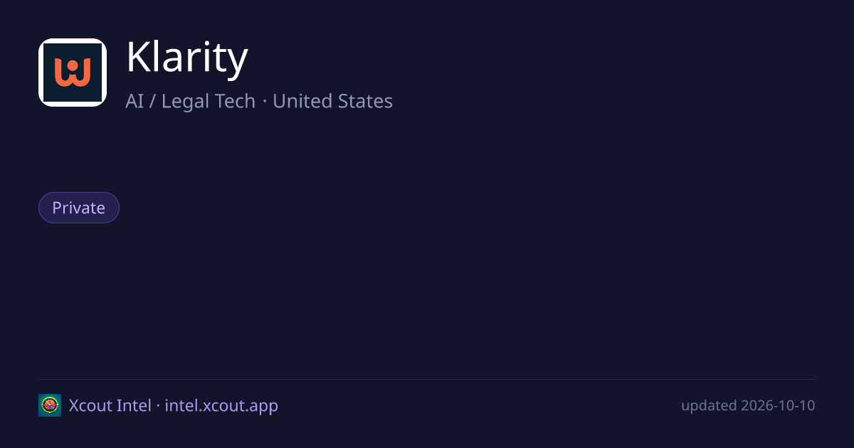Klarity — share card preview
