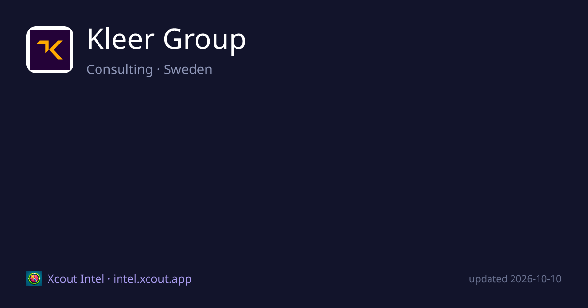 Kleer Group — share card preview