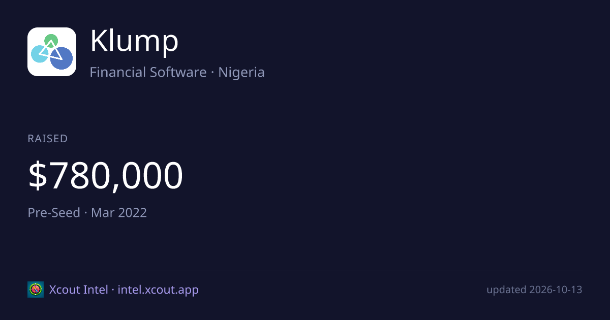 Klump — share card preview