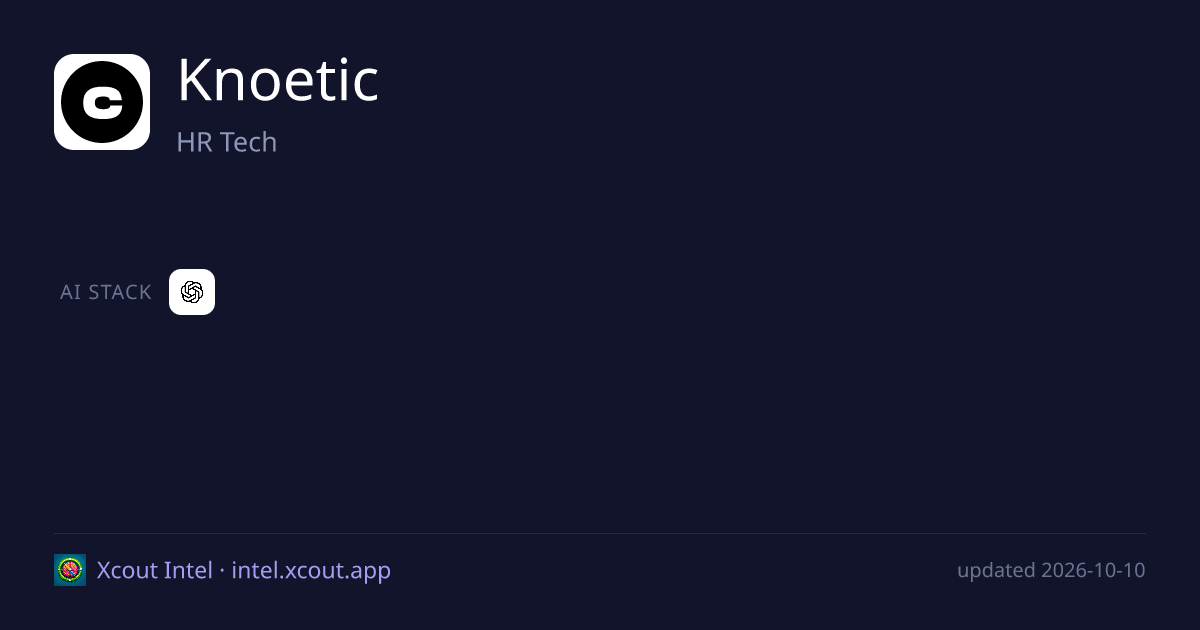 Knoetic — share card preview