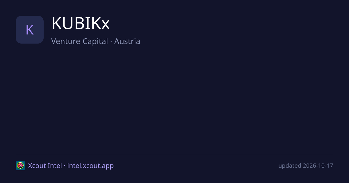 KUBIKx — share card preview