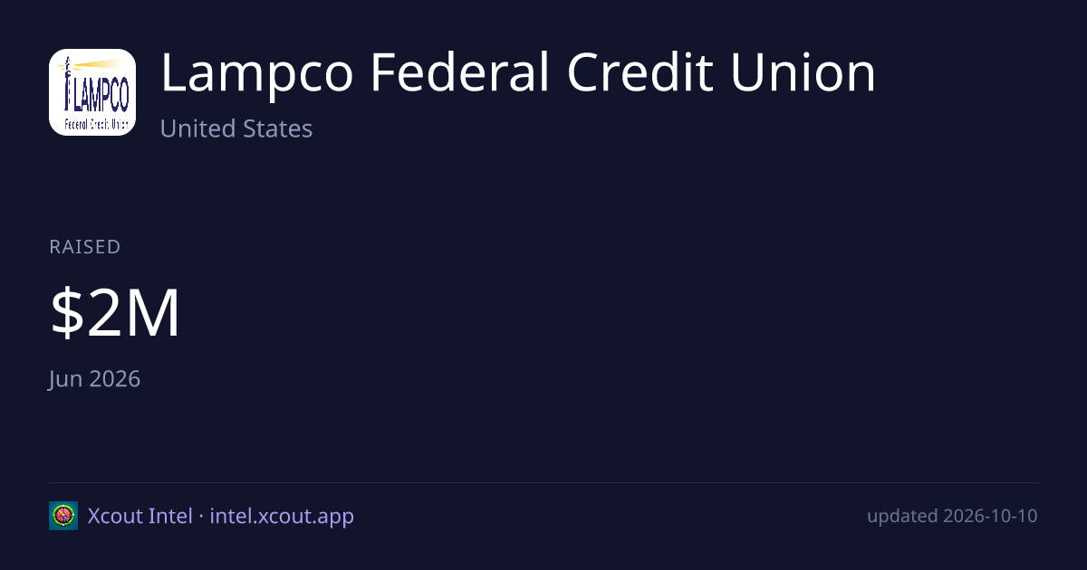 Lampco Federal Credit Union — share card preview
