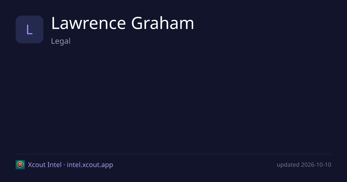 Lawrence Graham — share card preview