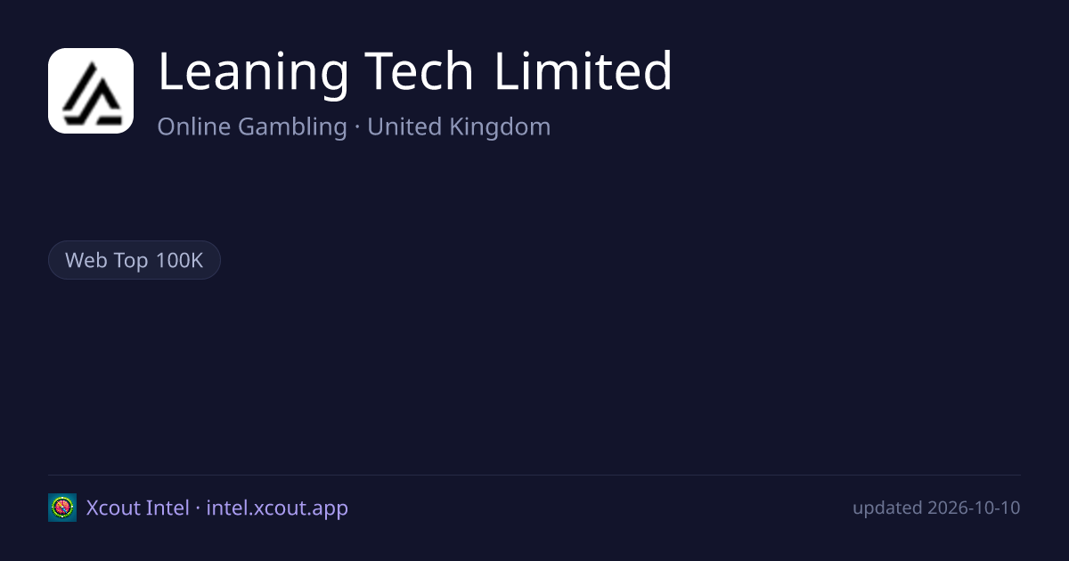 Leaning Tech Limited — share card preview