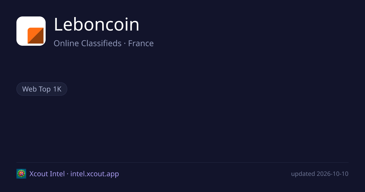 Leboncoin — share card preview
