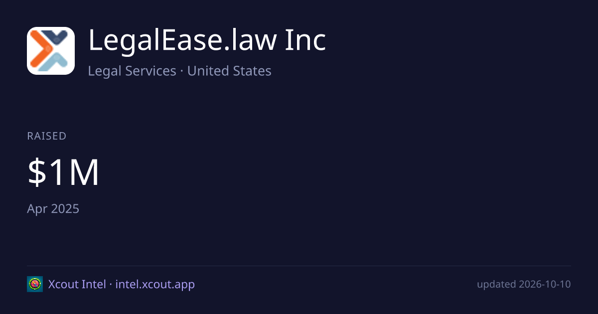 LegalEase.law Inc — share card preview
