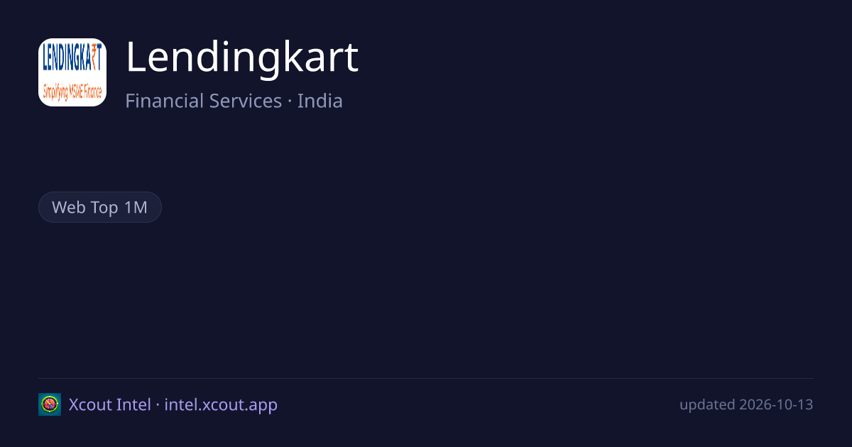 Lendingkart — share card preview
