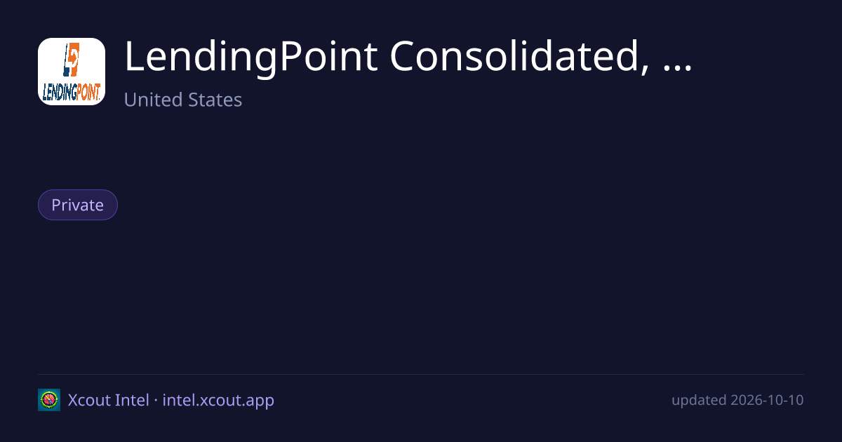 LendingPoint Consolidated, Inc. — share card preview