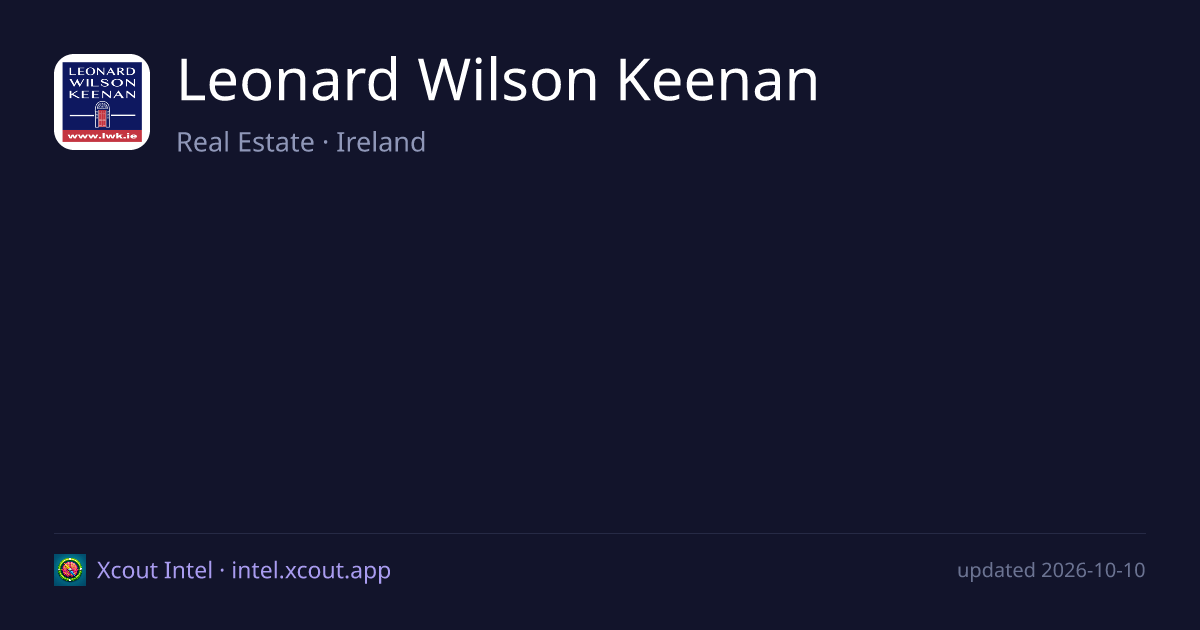 Leonard Wilson Keenan — share card preview