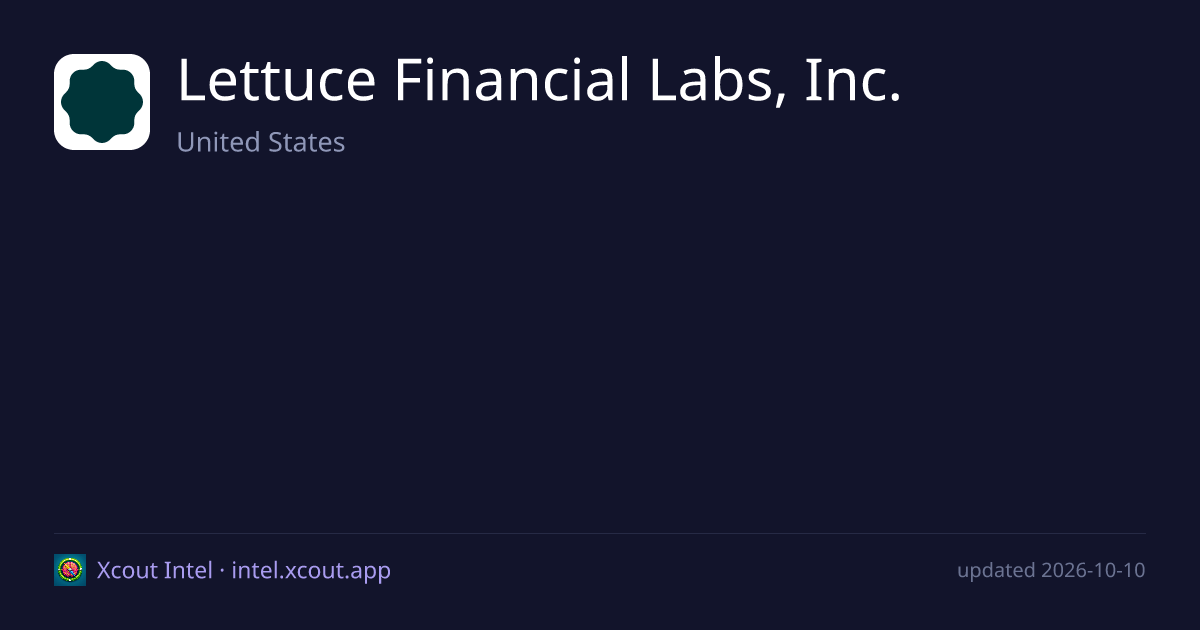 Lettuce Financial Labs, Inc. — share card preview