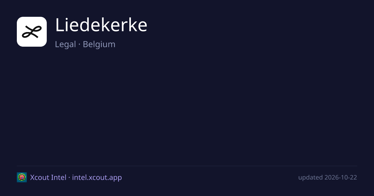 Liedekerke — share card preview