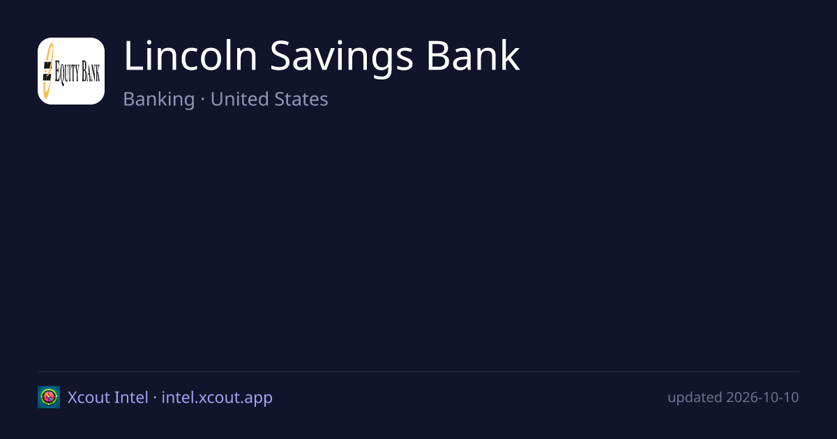 Lincoln Savings Bank — share card preview