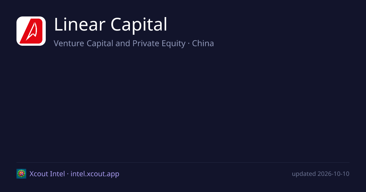 Linear Capital — share card preview
