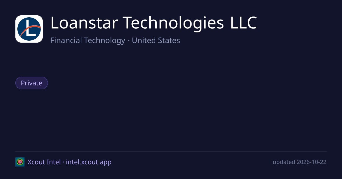 Loanstar Technologies LLC — share card preview