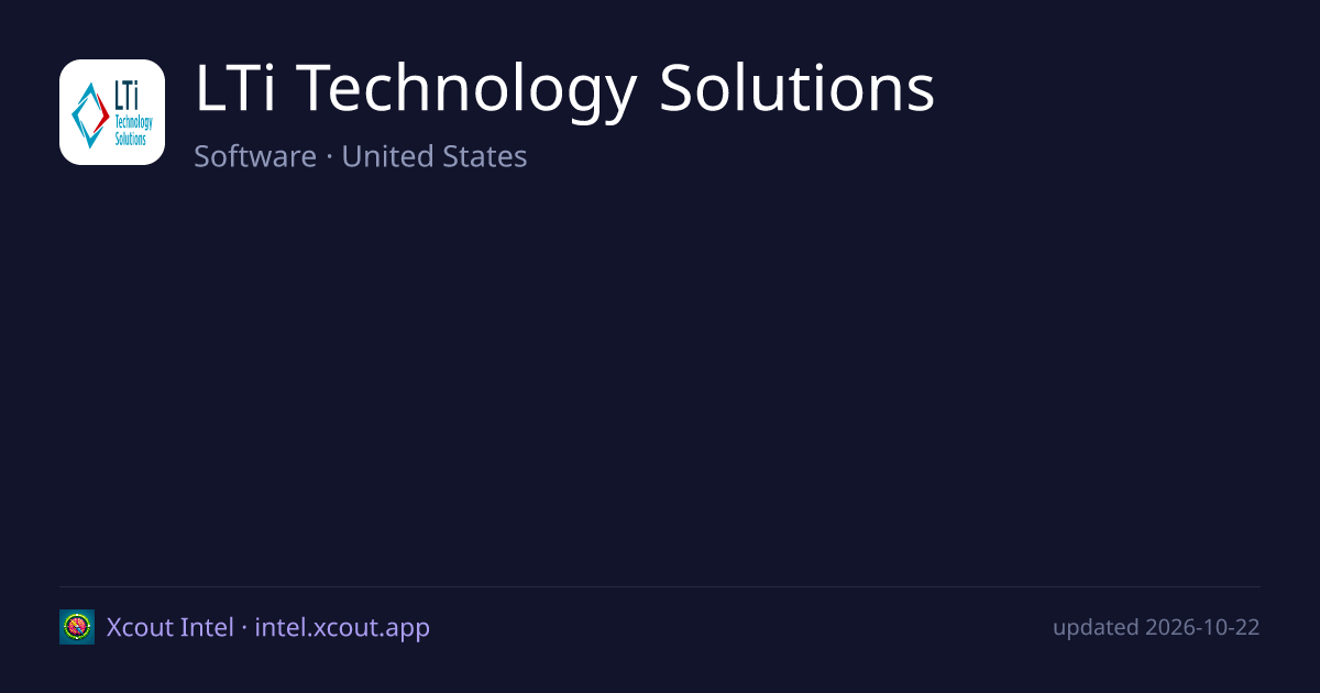 LTi Technology Solutions — share card preview