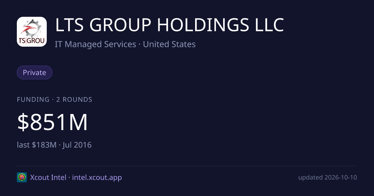 LTS GROUP HOLDINGS LLC — share card preview