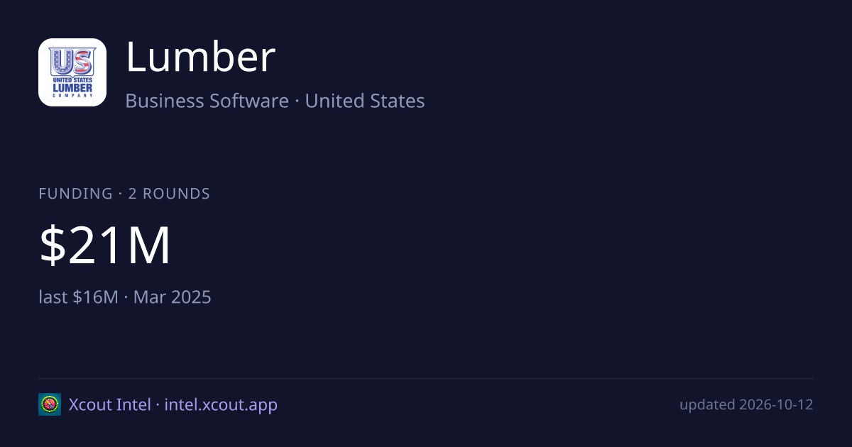 Lumber — share card preview
