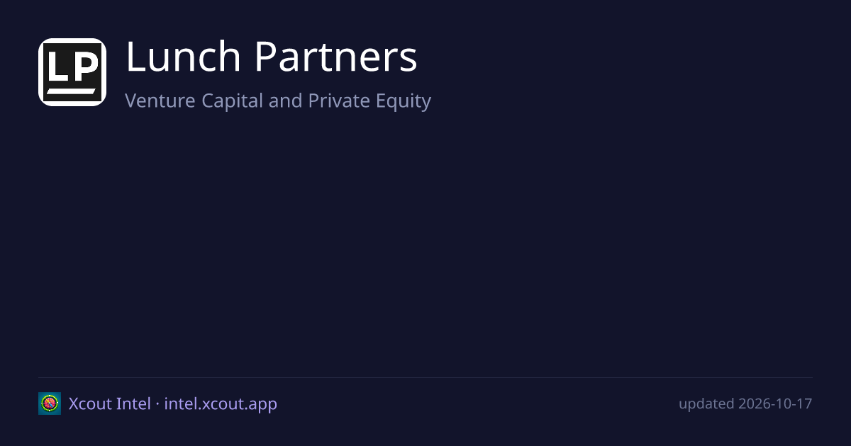 Lunch Partners — share card preview