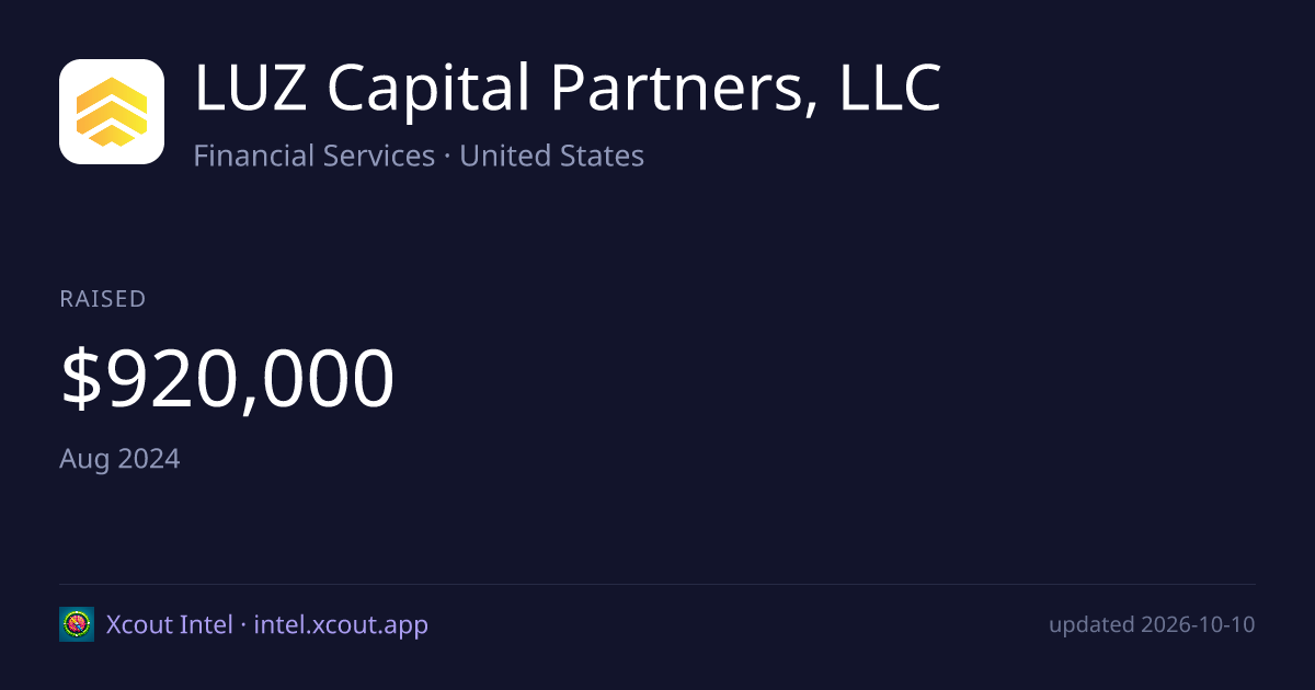 LUZ Capital Partners, LLC — share card preview